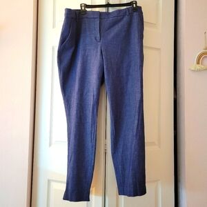 Express Columinist Skinny Stylish Blue Trousers